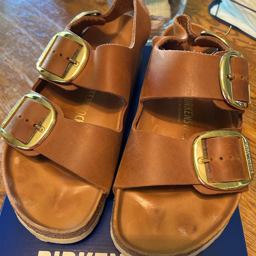 Birkenstock Milano Big Buckle size 41 ladies size 10